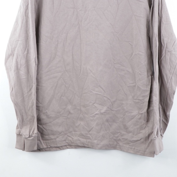 NOS Vintage 90s Streetwear Turtleneck Sweater Gray - Picture 3 of 7